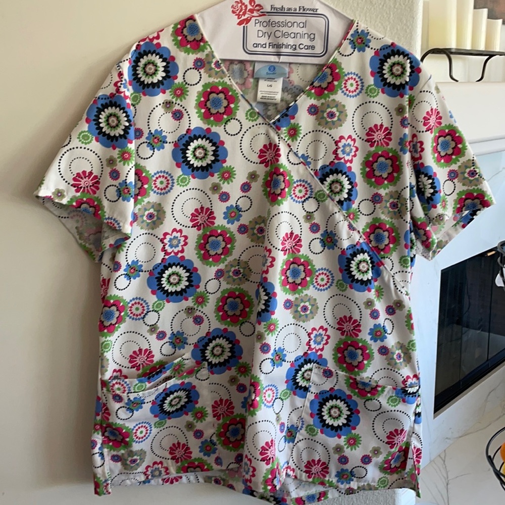 Nurse Scrubs top women Large